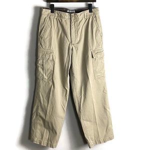 NIKE ACG Mens Beige Khaki Cargo Pants Size 34x30 Y2K Baggy Skater Vintage Wide